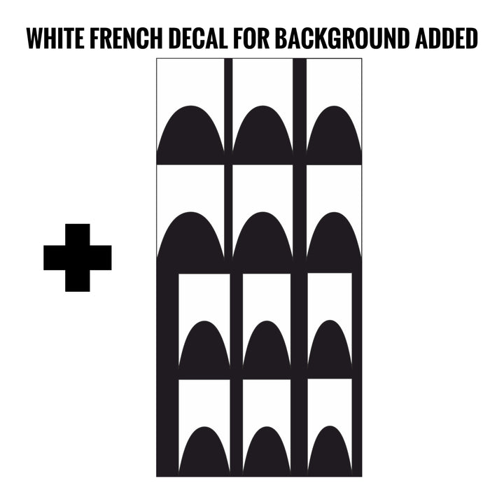 FRENCH 2 | NANDANA BLACK AND WHITE| TRANSPARENT BACKGROUND