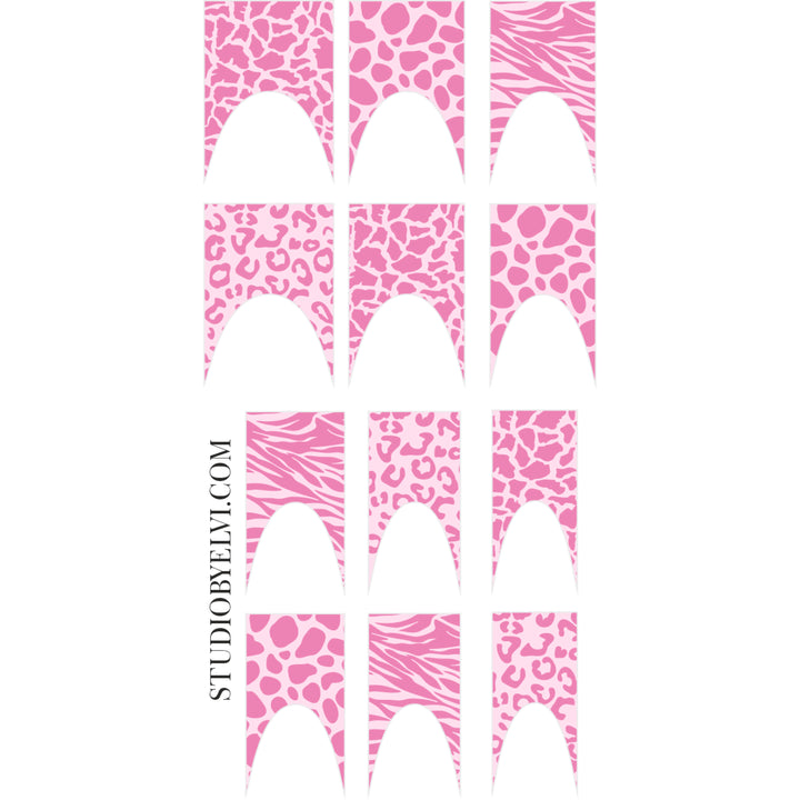 FRENCH 2 | WILD PINK | TRANSPARENT BACKGROUND