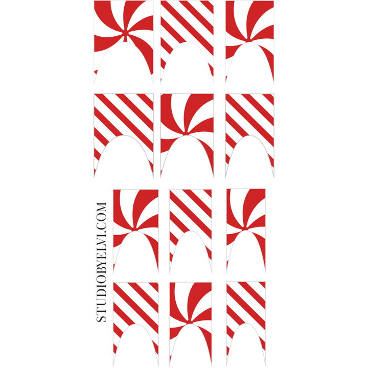 FRENCH 2 | PEPPERMINT CANDY | TRANSPARENT BACKGROUND