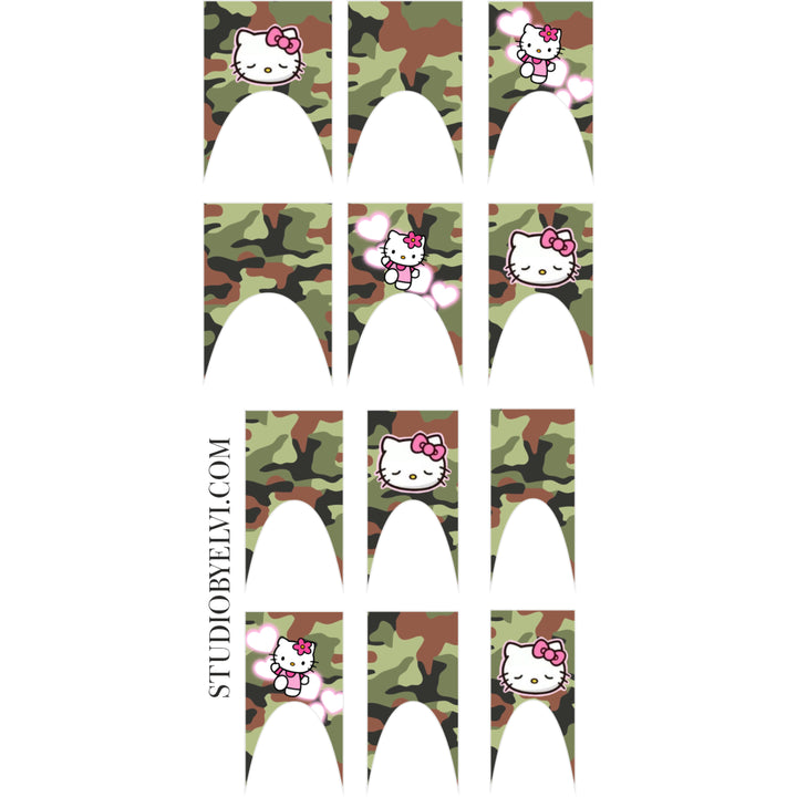 FRENCH 2 | KITTY CAMO  | TRANSPARENT BACKGROUND